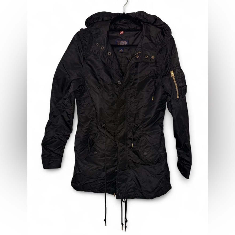 Alpha Industries Lightweight Utility Field Jacket - Black - Small